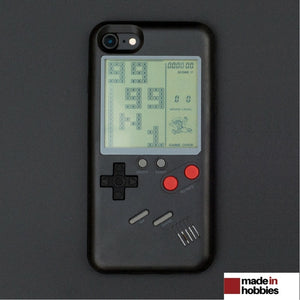 Coque iPhone Game Boy - jeux video noire