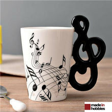tasse cafe clef sol cle sol note musique mug