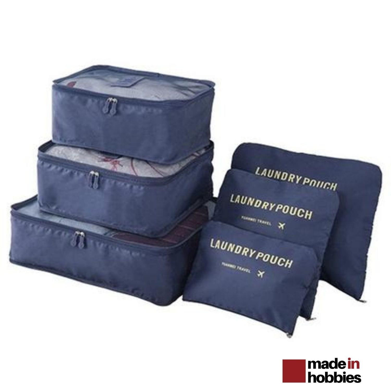 9PCS emballé sac de rangement de voyage costume rangement armoire valise  voyage rangement sac sac sac chaussures emballage carré