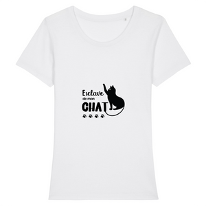 t-shirt-chat-femme-esclave-de-mon-chat-blanc