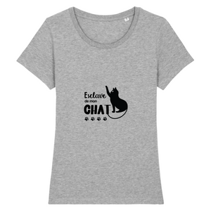 tee-shirt-chat-femme-esclave-de-mon-chat-gris