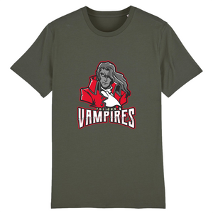 T-shirt Halloween Unisexe - Roi des vampires en coton 100% bio