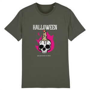 T-shirt Halloween Unisexe - Halloween personne ne dort en coton 100% bio
