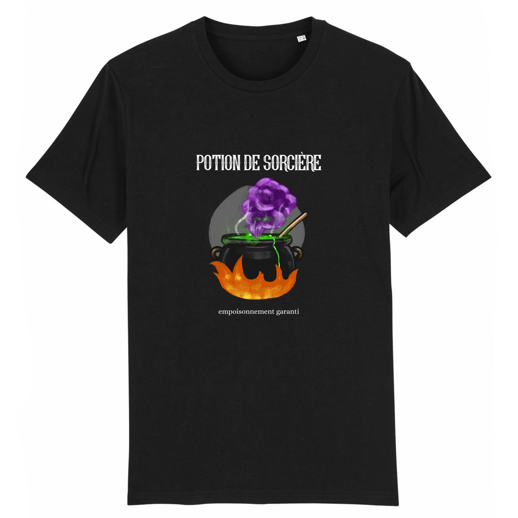 T-shirt Halloween Unisexe - Potion de sorcière en coton 100% bio