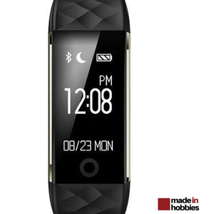 Smartwatch Montre Smart Watch blanc Étanche Fitness Montre Sport- blanc à  prix pas cher