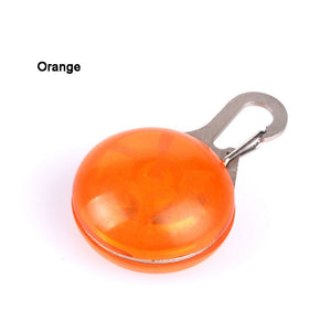 pendentif collier chien orange