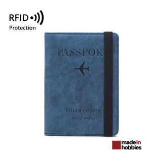 protege-passeport-personnalise-RFID-bleu