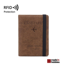 protege-passeport-personnalise-RFID-marron