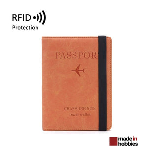 protege-passeport-personnalise-RFID-orange