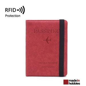 protege-passeport-personnalise-RFID-rouge